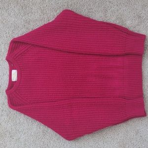 Pink oversized sweater